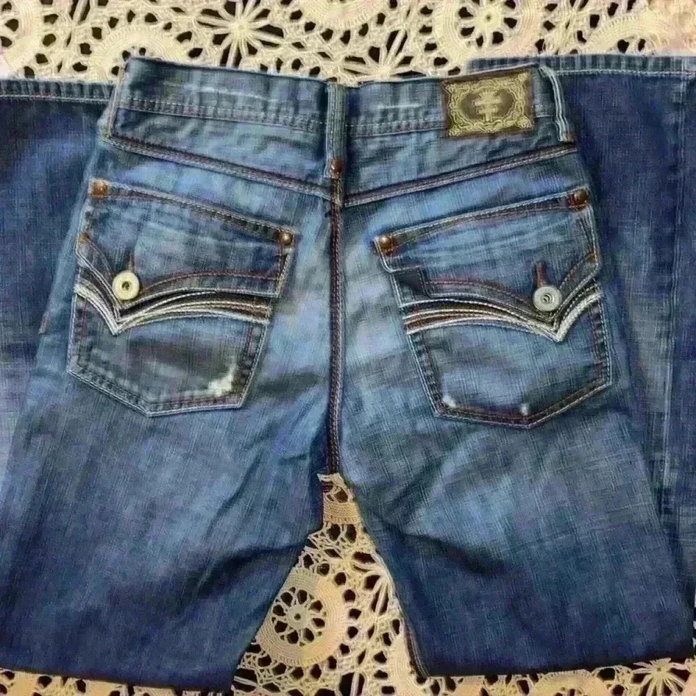 Five Four Men's Relaxed Jeans - Blue - Picture 6 of 10